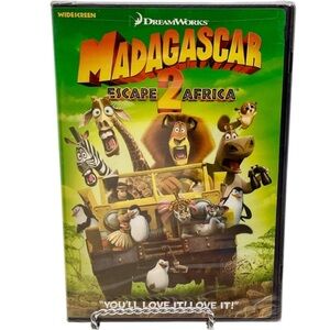 Dreamworks Madagascar Escape 2 Africa DVD Widescreen Movie (NWT)